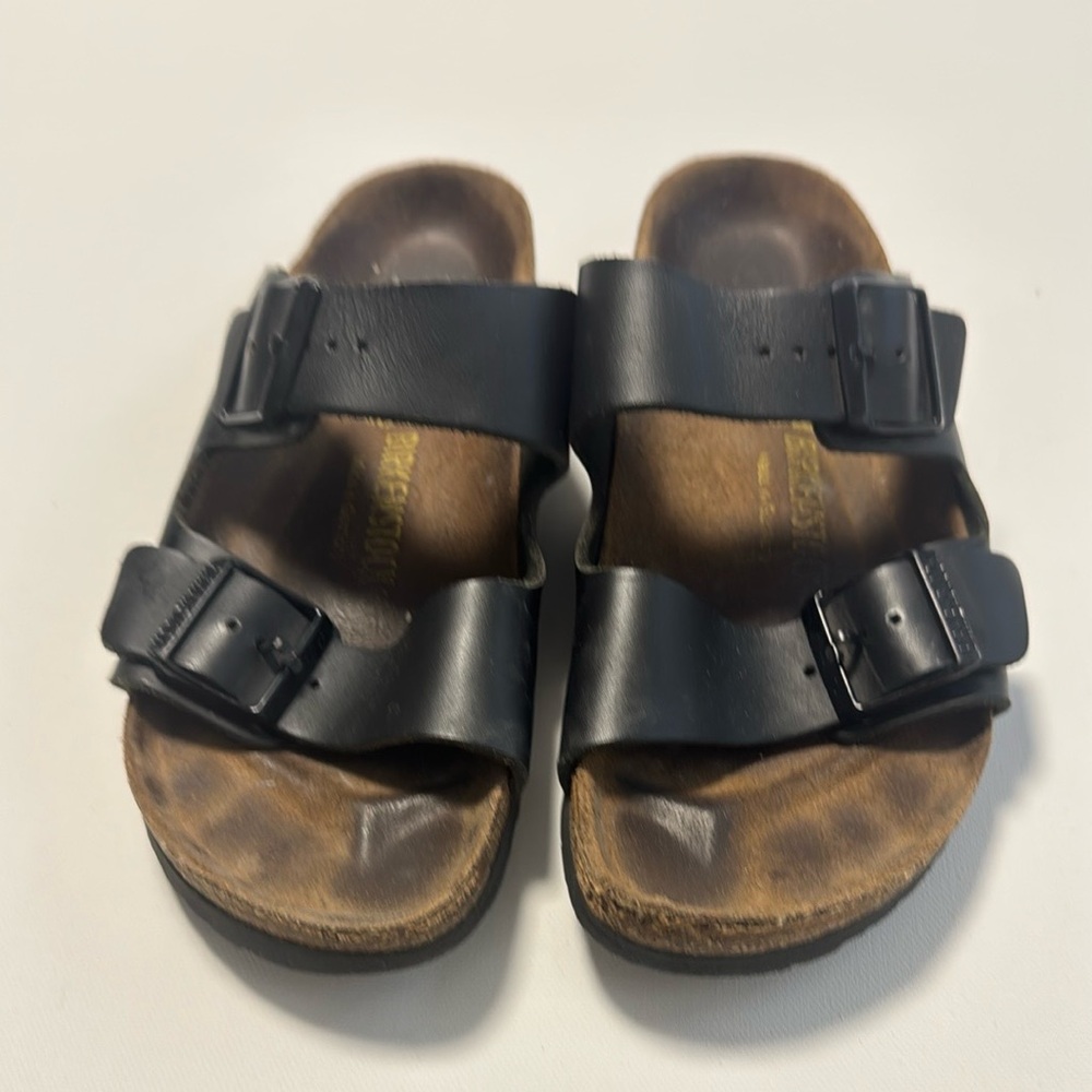 Birkenstock Arizona Leather Black Size 39